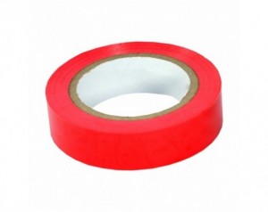 Izolirni Trak 15mm/10m Rdeč